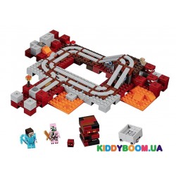 Конструктор Подземная железная дорога Lego Minecraft  21130